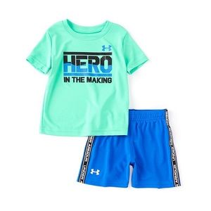 UNDER ARMOUR BOYS TWO PIECE SET